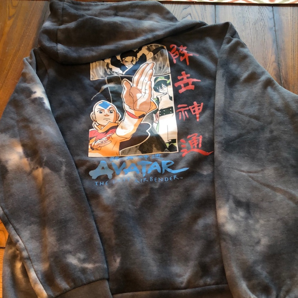 Nickelodeon “ Avatar, The Last Airbender” hooded sweatshirt.
